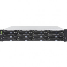 Infortrend EonStor DS 1012 SAN Storage System - 12 x HDD Supported - 12 x SSD Supported - 2 x 12Gb/s SAS Controller - RAID Supported 0, 1, 3, 5, 6, 10, 30, 50, 60 - 12 x Total Bays - 12 x 2.5"/3.5" Bay - - iSCSI, SSH, Telnet, SNMP - 2 SAS Port(s