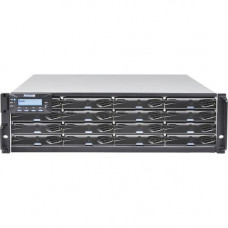 Infortrend EonStor DS 3016U SAN Storage System - 16 x HDD Supported - 16 x HDD Installed - 160 TB Installed HDD Capacity - 16 x SSD Supported - 2 x 12Gb/s SAS Controller - RAID Supported 0, 1, 3, 5, 6, 10, 30, 50, 60 - 16 x Total Bays - 16 x 2.5"/3.5