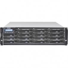 Infortrend EonStor DS 3016U SAN Storage System - 16 x HDD Supported - 16 x HDD Installed - 128 TB Installed HDD Capacity - 16 x SSD Supported - 2 x 12Gb/s SAS Controller - RAID Supported 0, 1, 3, 5, 6, 10, 30, 50, 60 - 16 x Total Bays - 16 x 2.5"/3.5