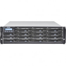 Infortrend EonStor DS 3016U SAN Storage System - 16 x HDD Supported - 16 x HDD Installed - 160 TB Installed HDD Capacity - 16 x SSD Supported - 2 x 12Gb/s SAS Controller - RAID Supported 0, 1, 3, 5, 6, 10, 30, 50, 60 - 16 x Total Bays - 16 x 2.5"/3.5