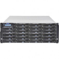 Infortrend EonStor DS 3024U SAN Storage System - 24 x HDD Supported - 24 x HDD Installed - 240 TB Installed HDD Capacity - 24 x SSD Supported - 2 x 12Gb/s SAS Controller - RAID Supported 0, 1, 3, 5, 6, 10, 30, 50, 60 - 24 x Total Bays - 24 x 2.5"/3.5