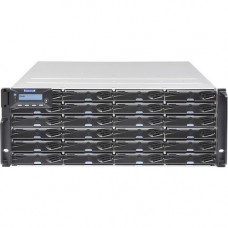 Infortrend EonStor DS 3024UB SAN Storage System - 24 x HDD Supported - 24 x HDD Installed - 57.60 TB Installed HDD Capacity - 24 x SSD Supported - 2 x 12Gb/s SAS Controller - RAID Supported 0, 1, 3, 5, 6, 10, 30, 50, 60 - 24 x Total Bays - 24 x 2.5" 