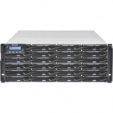 Infortrend EonStor DS 3024UB SAN Storage System - 24 x HDD Supported - 24 x SSD Supported - 2 x 12Gb/s SAS Controller - RAID Supported 0, 1, 3, 5, 6, 10, 30, 50, 60 - 24 x Total Bays - 24 x 2.5" Bay - Ethernet - Network (RJ-45) - - iSCSI, SNMP, Telne