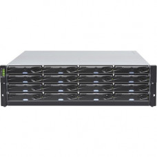 Infortrend EonStor DS 4016 SAN Storage System - 16 x HDD Supported - 16 x SSD Supported - 2 x 12Gb/s SAS Controller - RAID Supported 0, 1, 3, 5, 6, 10, 30, 50, 60 - 16 x Total Bays - 16 x 2.5"/3.5" Bay - Ethernet - Network (RJ-45) - - iSCSI, Tel