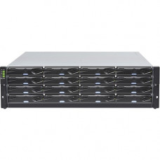 Infortrend EonStor DS 4016 SAN Storage System - 16 x HDD Supported - 16 x HDD Installed - 64 TB Installed HDD Capacity - 16 x SSD Supported - 2 x 12Gb/s SAS Controller - RAID Supported 0, 1, 3, 5, 6, 10, 30, 50, 60 - 16 x Total Bays - 16 x 2.5"/3.5&q