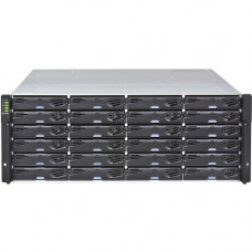 Infortrend EonStor DS 4024 SAN Storage System - 24 x HDD Supported - 24 x HDD Installed - 96 TB Installed HDD Capacity - 24 x SSD Supported - 2 x 12Gb/s SAS Controller - RAID Supported 0, 1, 3, 5, 6, 10, 30, 50, 60 - 24 x Total Bays - 24 x 2.5"/3.5&q