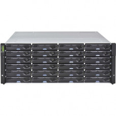 Infortrend EonStor DS 4024 SAN Storage System - 24 x HDD Supported - 24 x HDD Installed - 96 TB Installed HDD Capacity - 24 x SSD Supported - 2 x 12Gb/s SAS Controller - RAID Supported 0, 1, 3, 5, 6, 10, 30, 50, 60 - 24 x Total Bays - 24 x 2.5"/3.5&q