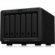 Synology DiskStation DS620slim SAN/NAS Storage System - Intel Celeron J3355 Dual-core (2 Core) 2 GHz - 6 x HDD Supported - 30 TB Supported HDD Capacity - 6 x SSD Supported - 30 TB Supported SSD Capacity - 2 GB RAM DDR3L SDRAM - Serial ATA Controller - RAI