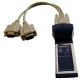 B&B DSPXP-100 2 Port Serial Adapter - 2 x 9-pin DB-9 Male RS-232 Serial DSPXP-100