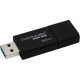Kingston 32GB DataTraveler 100 G3 USB 3.0 Flash Drive - 32 GB - USB 3.0 - 40 MB/s Read Speed - 10 MB/s Write Speed - Black - 5 Year Warranty DT100G3/32GBBK