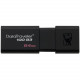 Kingston 64GB USB 3.0 DataTraveler 100 G3 - 64 GB - USB 3.0 - Black - 1Each - Retractable DT100G3/64GB