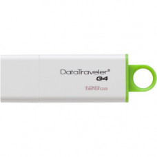 Kingston 128GB DataTraveler G4 USB 3.0 Flash Drive - 128 GB - USB 3.0 - Green - 5 Year Warranty DTIG4/128GBBK
