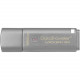 Kingston DataTraveler Locker+ G3 128GB USB 3.0 Type A Flash Drive - 128 GB - USB 3.0 Type A - 135 MB/s Read Speed - 40 MB/s Write Speed - 5 Year Warranty DTLPG3/128GB