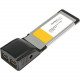 Startech.Com 2 Port ExpressCard FireWire Adapter Card - 2 x 9-pin Female IEEE 1394b FireWire - Plug-in Card EC1394B2