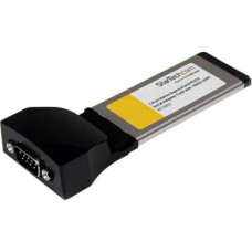 Startech.Com 1 Port Native ExpressCard RS232 Serial Adapter Card with 16950 UART - 1 x 9-pin DB-9 Male RS-232 Serial - RoHS, TAA Compliance EC1S952