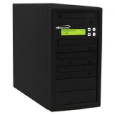 Vinpower Digital ECON-S3T-DVD-BK 1:3 CD/DVD Duplicator - StandaloneDVD-ROM, DVD-Writer - 24x DVD+R, 24x DVD-R, 12x DVD+R, 12x DVD-R, 48x CD-R - 6x DVD-R/RW, 8x DVD+R/RW, 32x CD-RW - SATA48 CD Write/32 CD Rewrite24 DVD Write/8 DVD Rewrite - RoHS Compliance