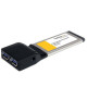 Startech.Com 2 Port ExpressCard SuperSpeed USB 3.0 Card Adapter with UASP Support - 2 x 9-pin Type A Female USB 3.0 USB - Plug-in Module - RoHS, TAA Compliance ECUSB3S22