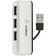 Belkin 4-Port Travel Hub - USB - External - 4 USB Port(s) - 4 USB 2.0 Port(s) - Mac F4U021BT