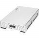 Rocstor Rocpro 900c 10 TB Desktop Professional External Hard Drive - USB-C (USB 3.1 Gen 2) 10Gbps, (USB 3.0) - 7200 RPM HDD - Aluminum Silver Enclosure - Includes Slim A/C Adapter - 256 MB Buffer - Silver 7200 RPM - Includes USB-C to USB-C and USB-C to US