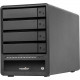 Rocstor Rocpro T34 8TB Solid State Drive SSD Thunderbolt 3 RAID 4-Bay - 4 x SSD Supported - 4 x SSD Installed - 8 TB SSD Installed Capacity - Serial ATA - RAID Controller 0, 1, 5, 10, JBOD - 4 x Total Bays - 4 x 3.5" Hot-Swap Bay - Desktop 4X2TB SSD 