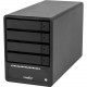 Rocstor 4-Bay Desktop RAID Storage - 4 x HDD Supported - 56 TB Supported HDD Capacity - 4 x HDD Installed - 56 TB Installed HDD Capacity - 4 x SSD Supported - Serial ATA/600 Controller - RAID Supported 0, 1, 5, 10, JBOD - 4 x Total Bays - 4 x 3.5" Ba
