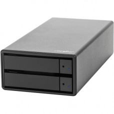 Rocstor Rocpro T32 DAS Storage System - 2 x HDD Supported - 28 TB Supported HDD Capacity - 8 TB Installed HDD Capacity - 2 x SSD Supported - 0 x SSD Installed - Serial ATA/600 Controller - RAID Supported 0, 1, 10, JBOD - 2 x Total Bays - 2 x 2.5"/3.5