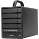 Rocstor Rocpro T33 DAS Storage System - 4 x HDD Supported - 56 TB Supported HDD Capacity - 0 x HDD Installed - 4 x SSD Supported - 4 TB Total Installed SSD Capacity - Serial ATA/600 Controller - RAID Supported 0, 1, 10, JBOD - 4 x Total Bays - 4 x 2.5&quo