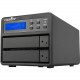 Rocstor Rocpro U33 USB Type-C Desktop RAID Storage - 2 x HDD Supported - 36 TB Supported HDD Capacity - 2 x HDD Installed - 36 TB Installed HDD Capacity - 2 x SSD Supported - 0 x SSD Installed - RAID Supported 0, 1, 10, JBOD - 2 x Total Bays - Desktop - T