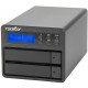Rocstor Rocpro U33 USB Type-C Desktop RAID Storage - 2 x HDD Supported - 36 TB Supported HDD Capacity - 0 x HDD Installed - 2 x SSD Supported - 16 TB Supported SSD Capacity - 2 x SSD Installed - 8 TB Total Installed SSD Capacity - RAID Supported 0, 1, 10,
