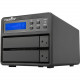 Rocstor Rocpro U33 USB Type-C Desktop RAID Storage - 2 x HDD Supported - 36 TB Supported HDD Capacity - 0 x HDD Installed - 2 x SSD Supported - 0 x SSD Installed - RAID Supported 0, 1, 10, JBOD - 2 x Total Bays - Desktop - TAA Compliant GP43XX-01