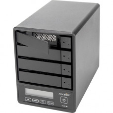 Rocstor Rocpro U35 USB Type-C Desktop RAID Storage - 4 x HDD Supported - 72 TB Supported HDD Capacity - 4 x HDD Installed - 24 TB Installed HDD Capacity - Serial ATA/600 - 4 x SSD Supported - 0 x SSD Installed - Serial ATA/600 Controller - RAID Supported 