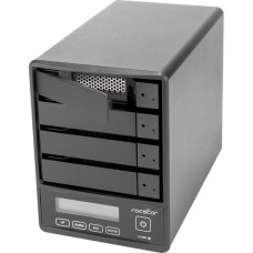 Rocstor Rocpro U35 USB Type-C Desktop RAID Storage - 4 x HDD Supported - 72 TB Supported HDD Capacity - 4 x HDD Installed - 64 TB Installed HDD Capacity - Serial ATA/600 - 4 x SSD Supported - 0 x SSD Installed - Serial ATA/600 Controller - RAID Supported 