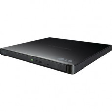 LG GP65NB60 DVD-Writer - 1 x Retail Pack - Black - DVD-RAM/&#177;R/&#177;RW Support - 24x CD Read/24x CD Write/24x CD Rewrite - 8x DVD Read/8x DVD Write/8x DVD Rewrite - Double-layer Media Supported - USB 2.0 GP65NB60