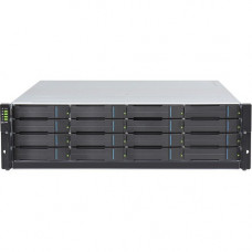 Infortrend EonStor GS 3016 SAN/NAS Storage System - 16 x HDD Supported - 16 x HDD Installed - 128 TB Installed HDD Capacity - 16 x SSD Supported - 2 x 12Gb/s SAS Controller - RAID Supported 0, 1, 3, 5, 6, 10, 30, 50, 60 - 16 x Total Bays - 16 x 2.5"/