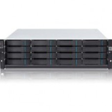Infortrend EonStor GS 3016 SAN/NAS Storage System - 16 x HDD Supported - 16 x SSD Supported - 2 x 12Gb/s SAS Controller - RAID Supported 0, 1, 3, 5, 6, 10, 30, 50, 60, 0+1 - 16 x Total Bays - 16 x 2.5"/3.5" Bay - 10 Gigabit Ethernet - Network (R