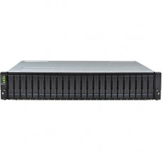 Infortrend EonStor GS 3024B SAN/NAS Storage System - 24 x HDD Supported - 24 x HDD Installed - 43.20 TB Installed HDD Capacity - 24 x SSD Supported - 2 x 12Gb/s SAS Controller - RAID Supported 0, 1, 3, 5, 6, 10, 30, 50, 60, 0+1 - 24 x Total Bays - 24 x 2.