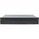 Infortrend EonStor GS 3024B SAN/NAS Storage System - 24 x HDD Supported - 24 x SSD Supported - 2 x 12Gb/s SAS Controller - RAID Supported 0, 1, 3, 5, 6, 10, 30, 50, 60, 0+1 - 24 x Total Bays - 24 x 2.5"/3.5" Bay - 10 Gigabit Ethernet - Network (