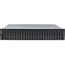 Infortrend EonStor GS 4024B SAN/NAS Storage System - 24 x HDD Supported - 24 x SSD Supported - 1 x 12Gb/s SAS Controller - RAID Supported 0, 1, 3, 5, 6, 10, 30, 50, 60, 0+1 - 24 x Total Bays - 24 x 2.5" Bay - - CIFS/SMB, SMB, AFP, NFS, FTP, FXP, WEBD