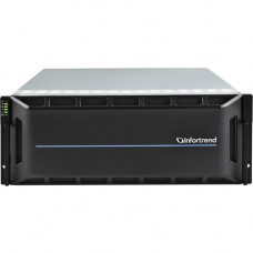 Infortrend EonStor GS 5200 SAN/NAS Storage System - 4 x Intel Xeon Octa-core (8 Core) - 60 x HDD Supported - 60 x HDD Installed - 240 TB Installed HDD Capacity - 60 x SSD Supported - 128 GB RAM DDR4 SDRAM - 2 x 12Gb/s SAS Controller - RAID Supported 0, 1,