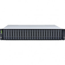 Infortrend EonStor GSa 3025 SAN/NAS Storage System - 25 x SSD Supported - 25 x SSD Installed - 95 TB Total Installed SSD Capacity - 2 x 12Gb/s SAS Controller - RAID Supported 0, 1, 3, 5, 6, 10, 30, 50, 60 - 25 x Total Bays - 25 x 2.5" Bay - 10 Gigabi