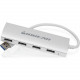 IOGEAR met(AL) USB 3.0 4-P Hub - USB - External - 4 USB Port(s) - 4 USB 3.0 Port(s) - PC, Mac, Linux GUH304