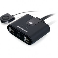 IOGEAR 2x4 USB 2.0 Peripheral Sharing Switch - USB - External - 4 USB Port(s) - 4 USB 2.0 Port(s) GUS402