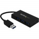 Startech.Com 4 Port USB Hub - USB 3.0 - USB A to 3x USB A and 1x USB C - Includes Power Adapter - USB Port Expander - USB Type C - External - 4 USB Port(s) - 4 USB 3.0 Port(s) - TAA Compliance HB30A3A1CSFS