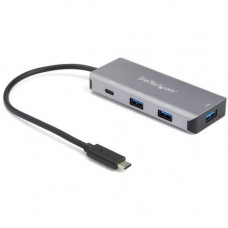 Startech.Com 4 -Port USB-C&trade; Hub 10 Gbps with 9.8" Attached Host Cable - 3x USB-A & 1x USB-C (HB31C3A1CB) - USB 3.1 Type C - External - 3 USB Port(s) - 3 USB 3.1 Port(s) - UASP Support - Mac, Linux, Chrome OS, Android, PC - TAA Complianc