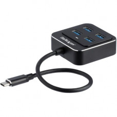 Startech.Com 4-Port USB-C Hub - USB C to USB 3.1 Gen 2 Hub - 10Gbps - Bus Powered - USB Type C Hub 4x USB-A Ports - Turn your laptop&#39;&#39;s USB-C port into four USB Type-A ports with data transfer speeds of 10Gbps - USB-C hub with 4x USB-C to 