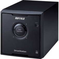 BUFFALO DriveStation Quad USB 3.0 4-Drive 8 TB Desktop DAS (HD-QH8TU3R5) - USB 3.0 - SATA - RAID JBOD/0/1/5/10 - 4 x 2 TB Drives Installed - Backup Software - Desktop - TAA Compliance HD-QH8TU3R5