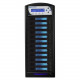 Vinpower Digital HDDShark 11 Target Turbo Hard Drive Duplicator Tower - Standalone - Tower - 1 x Source Drive(s) Supported - 11 x Destination Drive(s) Supported - Serial ATA/600 Drive Interface HDDSHARKTB-11T-BK