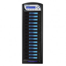 Vinpower Digital HDDShark 14 Target Turbo Hard Drive Duplicator Tower - Standalone - Tower - 1 x Source Drive(s) Supported - 14 x Destination Drive(s) Supported - Serial ATA/600 Drive Interface HDDSHARKTB-14T-BK