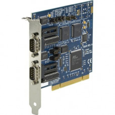 Black Box RS-232/422/485 PCI Card, 2-Port, 16550 UART - Plug-in Card - PCI - PC, PC - TAA Compliance IC133C-R2