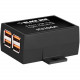 Black Box Industrial USB 2.0 Hub, 4-Port - USB - External - 4 USB Port(s) - 4 USB 2.0 Port(s) - TAA Compliance ICI104A